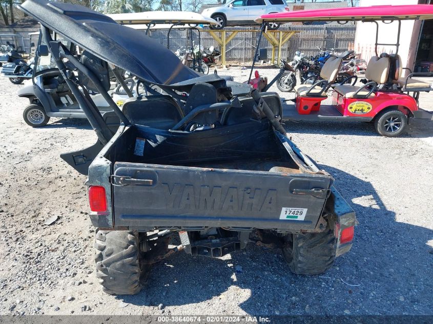 2007 YAMAHA YXR660 F 5Y4AM04Y57A035640