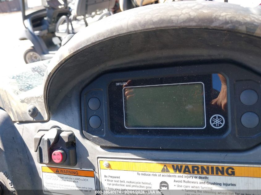 2007 YAMAHA YXR660 F 5Y4AM04Y57A035640
