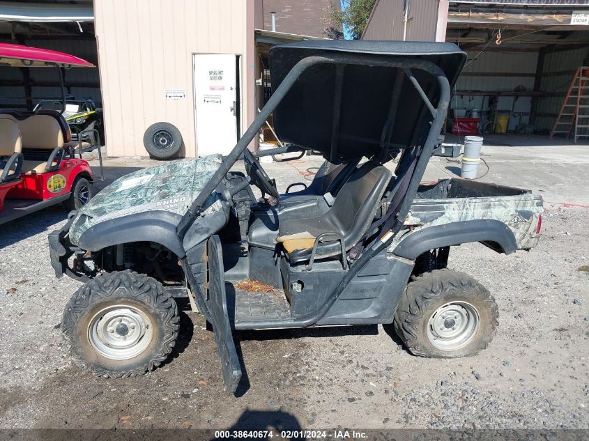 2007 YAMAHA YXR660 F 5Y4AM04Y57A035640