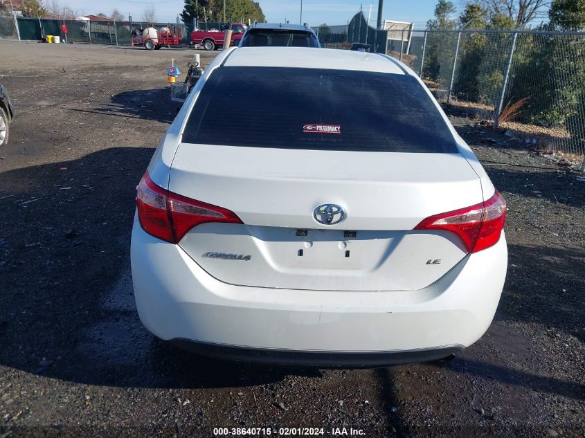 2018 TOYOTA COROLLA LE - 5YFBURHE9JP762395