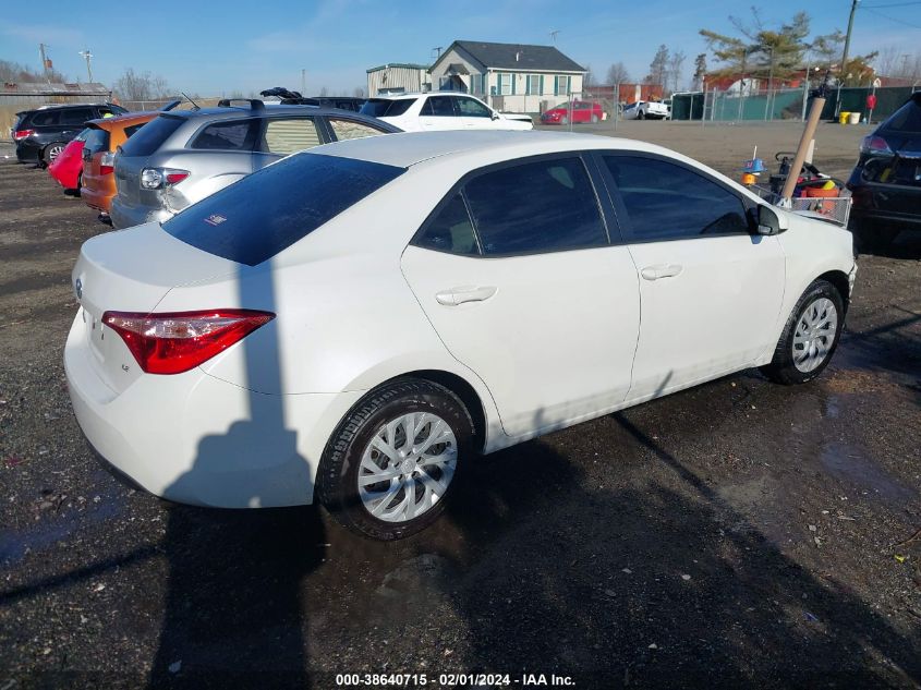 2018 TOYOTA COROLLA LE - 5YFBURHE9JP762395