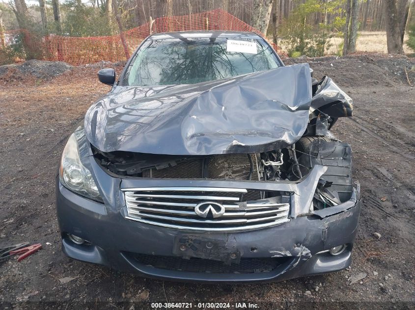 2013 INFINITI G37X - JN1CV6ELXDM950372