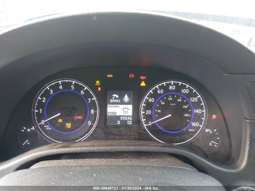 2013 INFINITI G37X - JN1CV6ELXDM950372