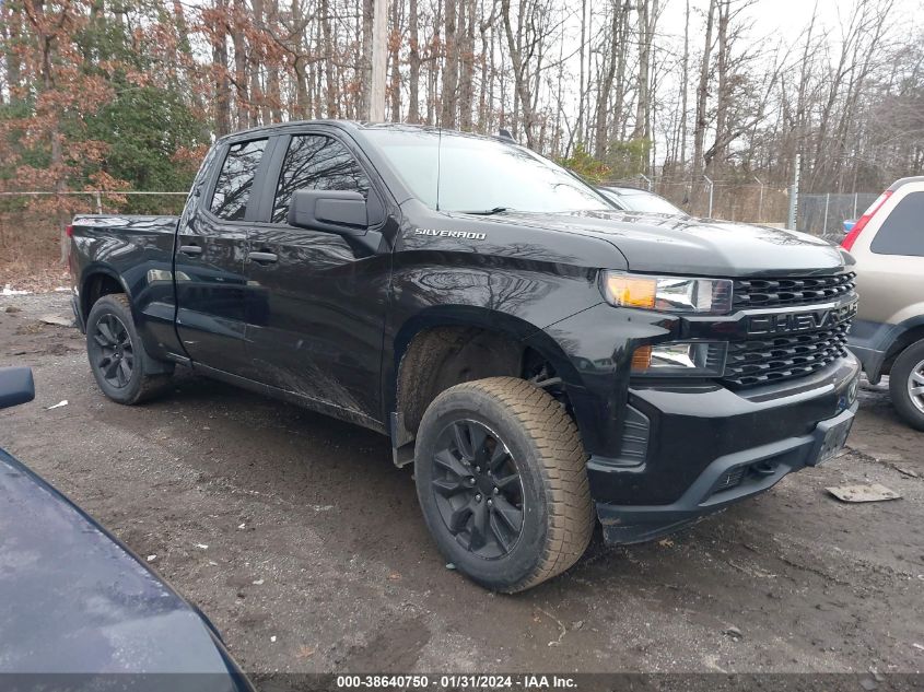 2020 CHEVROLET SILVERADO 1500 4WD DOUBLE CAB STANDARD BED CUSTOM - 1GCRYBEH4LZ229887