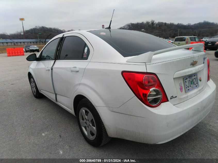 2013 CHEVROLET SONIC LS AUTO - 1G1JA5SH8D4119245