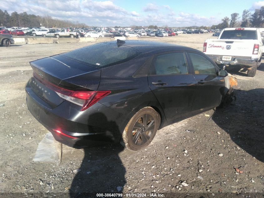 2021 HYUNDAI ELANTRA SEL - 5NPLS4AG9MH009010