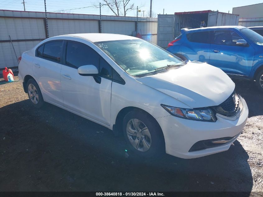 2015 HONDA CIVIC LX - 19XFB2F54FE218719