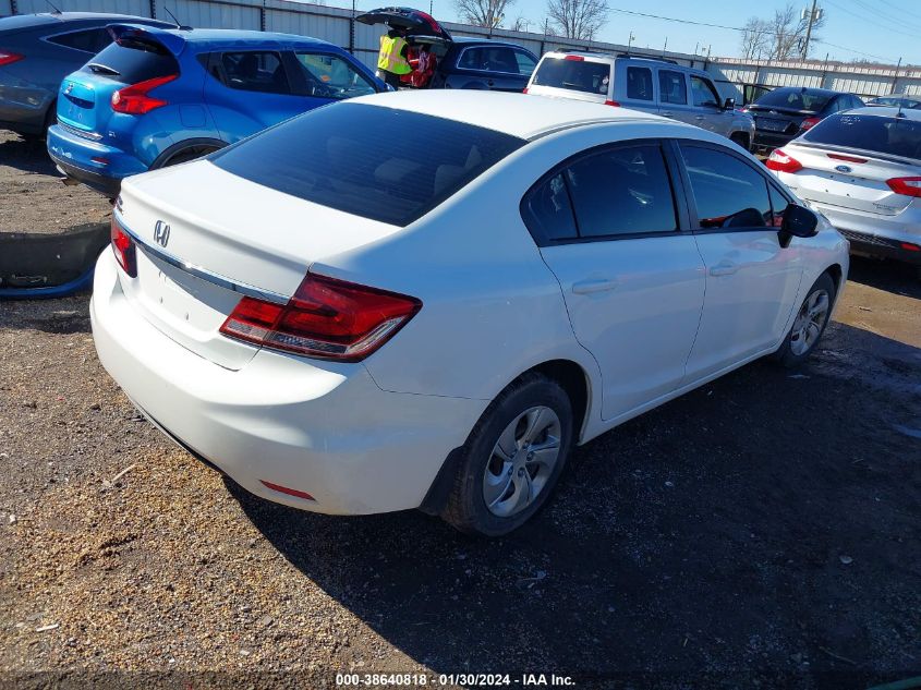 2015 HONDA CIVIC LX - 19XFB2F54FE218719