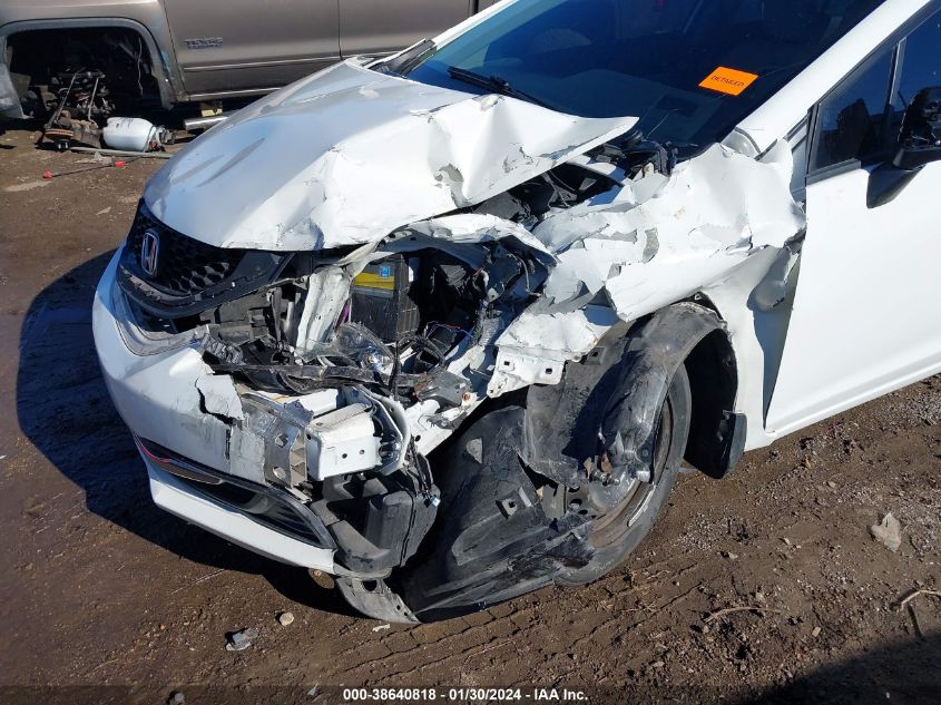 2015 HONDA CIVIC LX - 19XFB2F54FE218719
