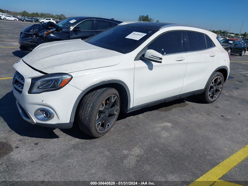 VIN WDCTG4EB9KJ552128 2019 MERCEDES-BENZ GLA 250