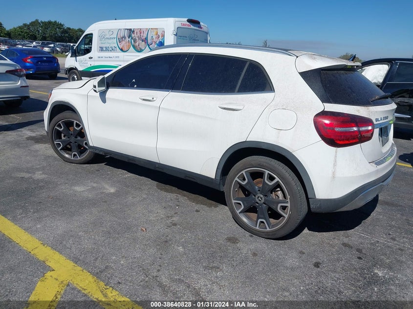 VIN WDCTG4EB9KJ552128 2019 MERCEDES-BENZ GLA 250