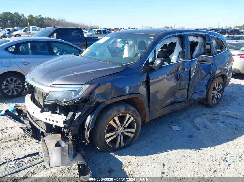 2017 HONDA PILOT EX-L - 5FNYF6H5XHB050874