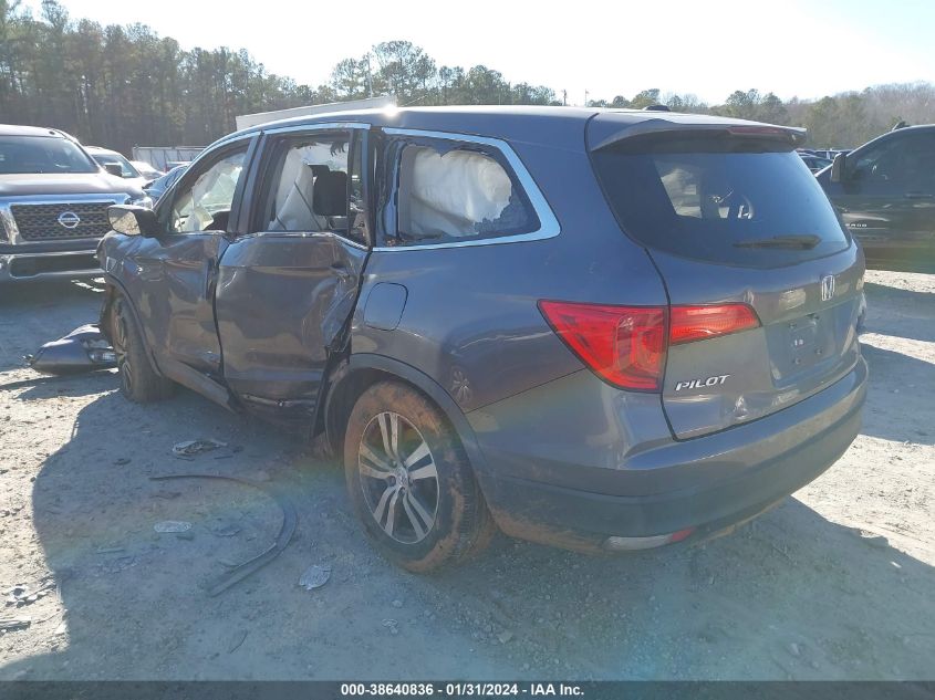 2017 HONDA PILOT EX-L - 5FNYF6H5XHB050874