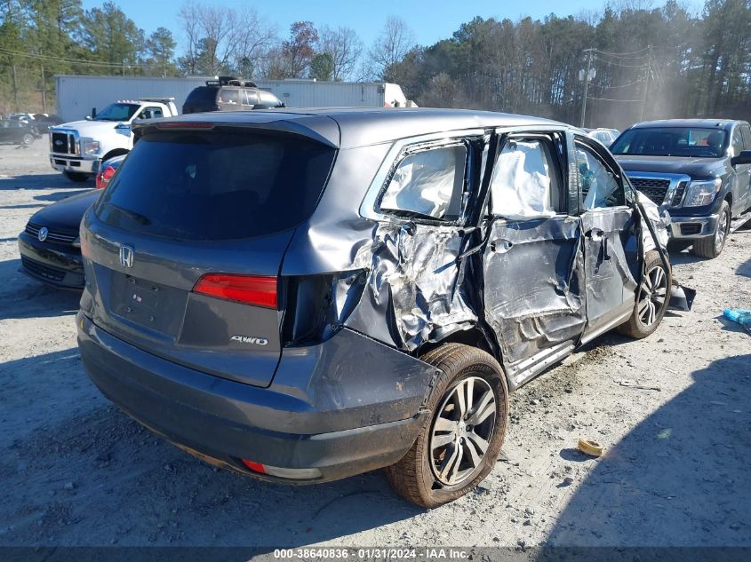 2017 HONDA PILOT EX-L - 5FNYF6H5XHB050874