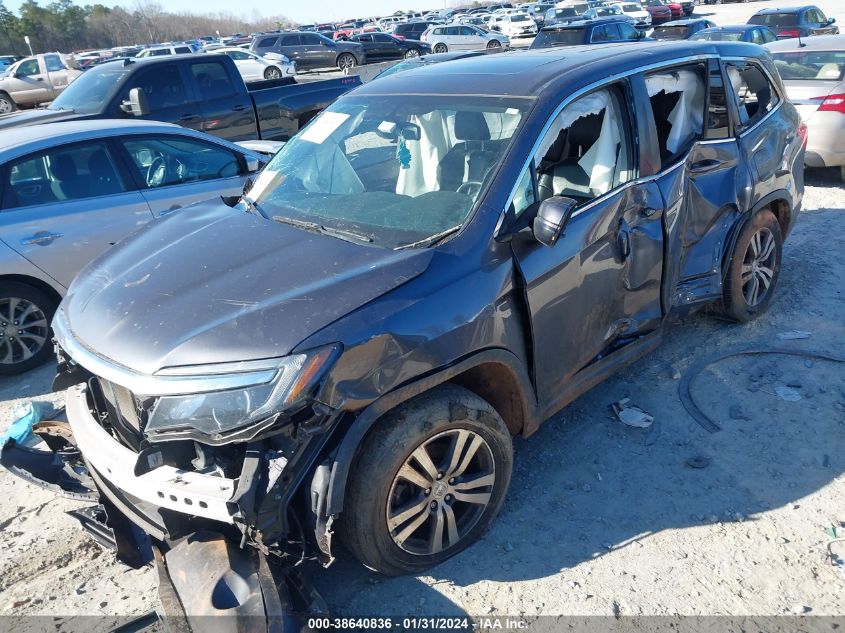 2017 HONDA PILOT EX-L - 5FNYF6H5XHB050874