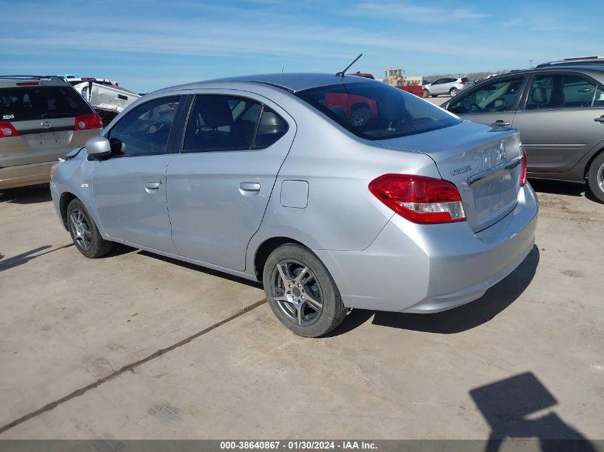 2017 MITSUBISHI MIRAGE G4 ES - ML32F3FJ4HH004898