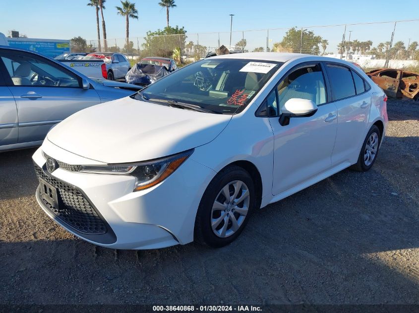 2022 TOYOTA COROLLA LE - 5YFEPMAE6NP311531