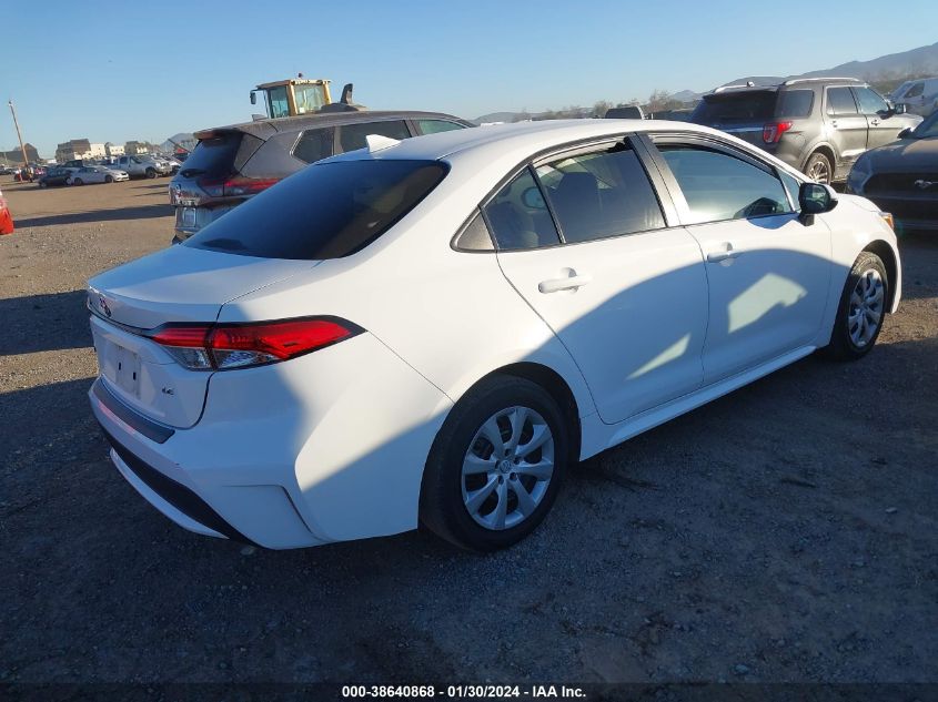 2022 TOYOTA COROLLA LE - 5YFEPMAE6NP311531