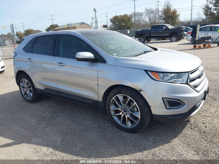 2017 FORD EDGE TITANIUM - 2FMPK3K82HBC48835