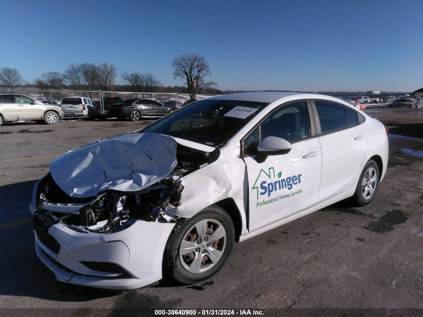 2016 CHEVROLET CRUZE LS AUTO - 1G1BC5SM5G7288492