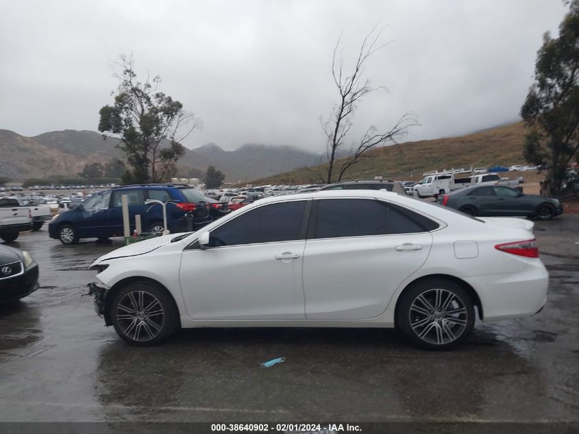 2016 TOYOTA CAMRY SE - 4T1BF1FK6GU555930