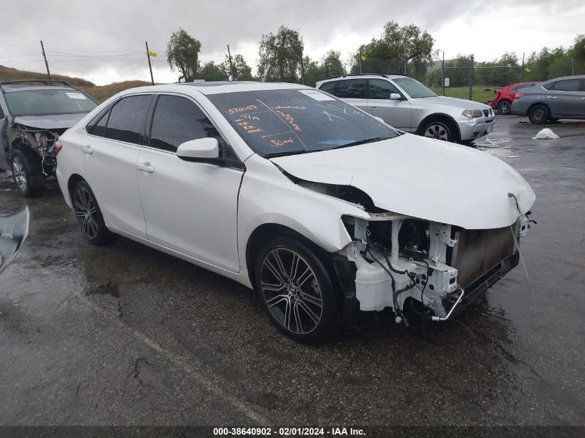 2016 TOYOTA CAMRY SE - 4T1BF1FK6GU555930