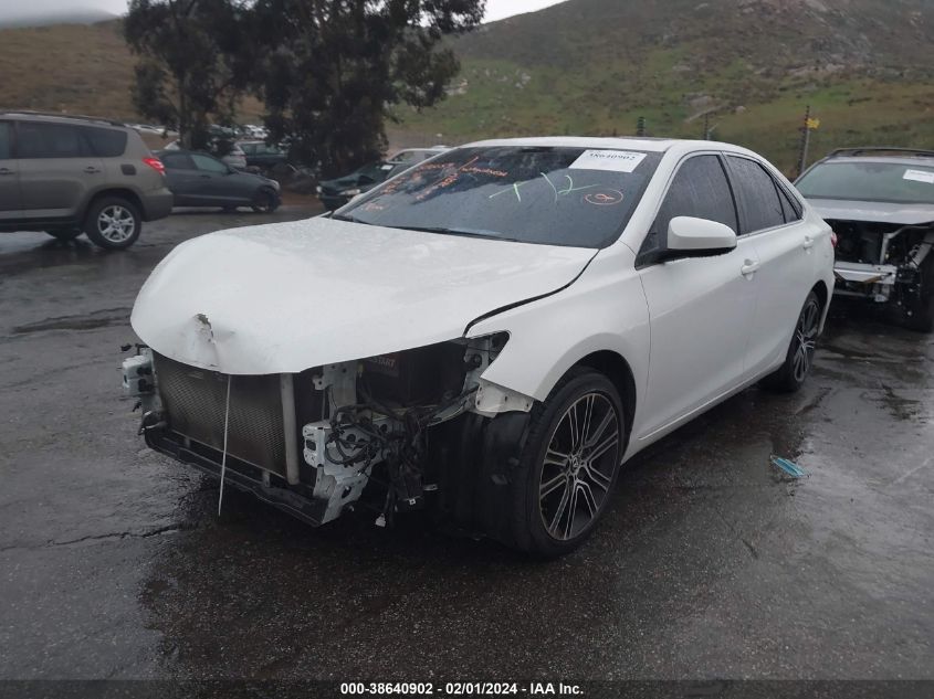 2016 TOYOTA CAMRY SE - 4T1BF1FK6GU555930