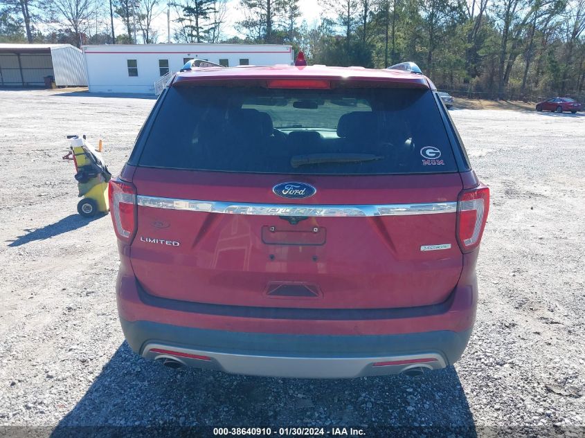 2016 FORD EXPLORER LIMITED - 1FM5K7FH2GGA68769