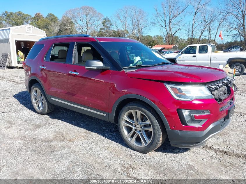 2016 FORD EXPLORER LIMITED - 1FM5K7FH2GGA68769