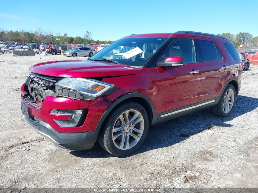 2016 FORD EXPLORER LIMITED - 1FM5K7FH2GGA68769