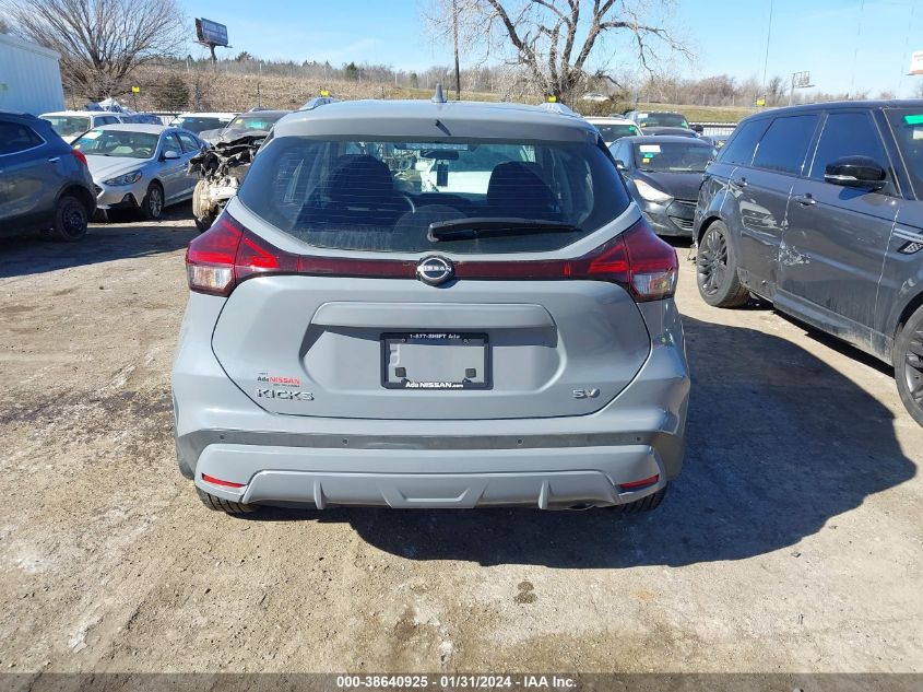 2023 NISSAN KICKS SV XTRONIC CVT - 3N1CP5CV8PL550169