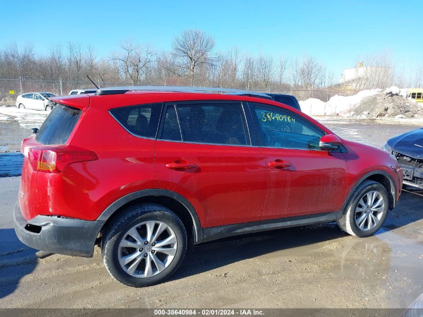 2013 TOYOTA RAV4 LIMITED - 2T3DFREV8DW090704