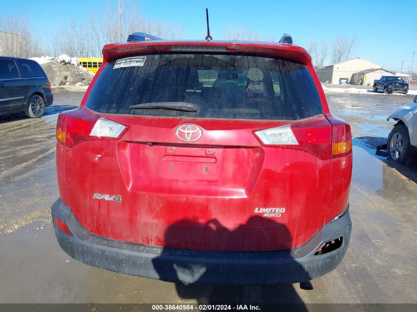 2013 TOYOTA RAV4 LIMITED - 2T3DFREV8DW090704
