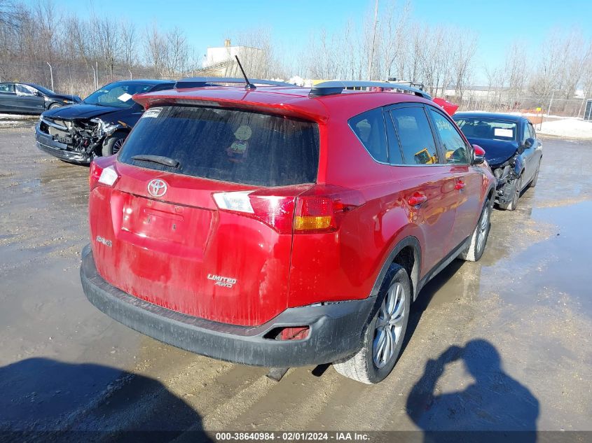 2013 TOYOTA RAV4 LIMITED - 2T3DFREV8DW090704