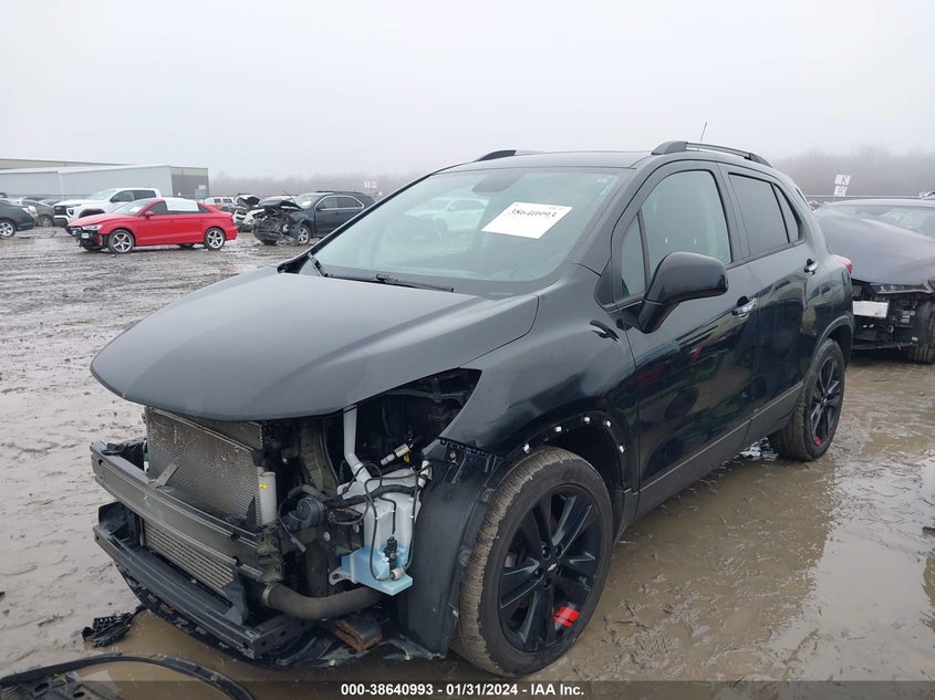 VIN 3GNCJLSB5JL381365 2018 CHEVROLET TRAX LT