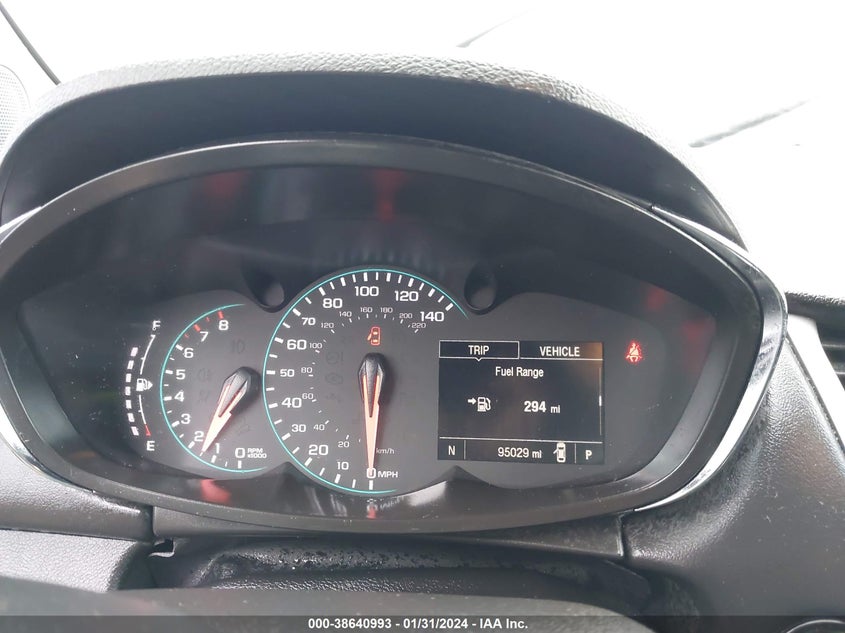 VIN 3GNCJLSB5JL381365 2018 CHEVROLET TRAX LT