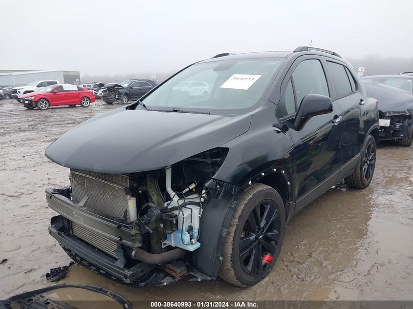 VIN 3GNCJLSB5JL381365 2018 CHEVROLET TRAX LT