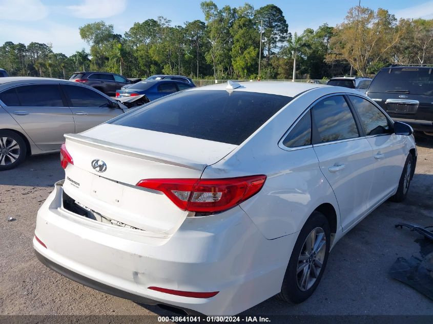 2016 HYUNDAI SONATA SE - 5NPE24AF7GH350863