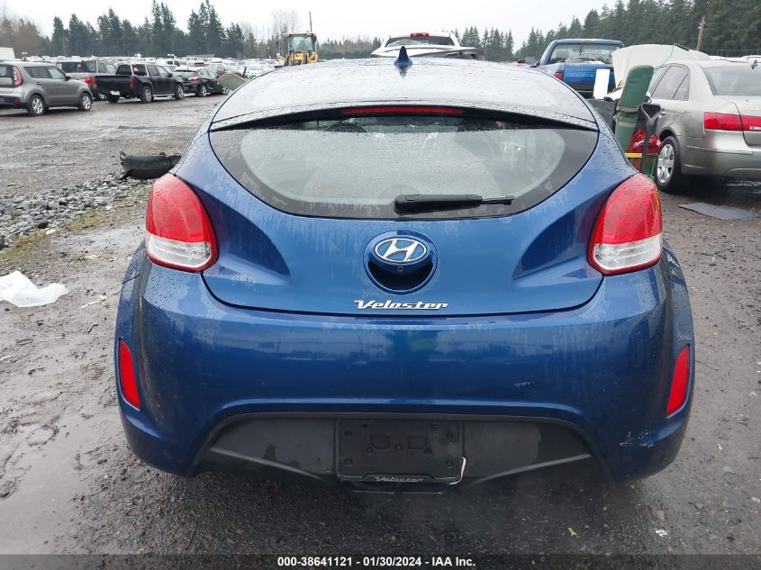 2017 HYUNDAI VELOSTER - KMHTC6AD8HU307764