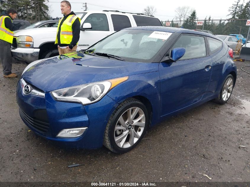2017 HYUNDAI VELOSTER - KMHTC6AD8HU307764