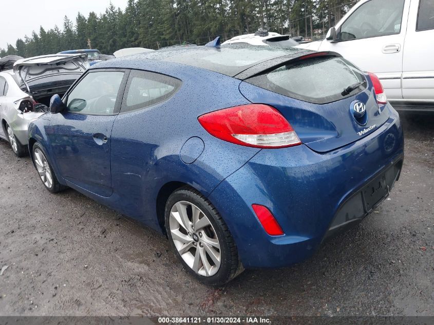 2017 HYUNDAI VELOSTER - KMHTC6AD8HU307764