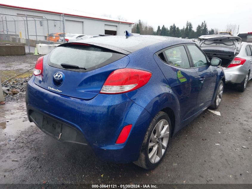 2017 HYUNDAI VELOSTER - KMHTC6AD8HU307764