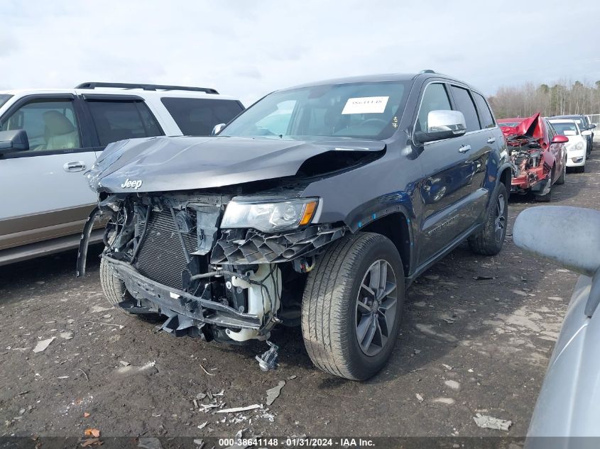 2018 JEEP GRAND CHEROKEE LIMITED - 1C4RJEBG9JC404166