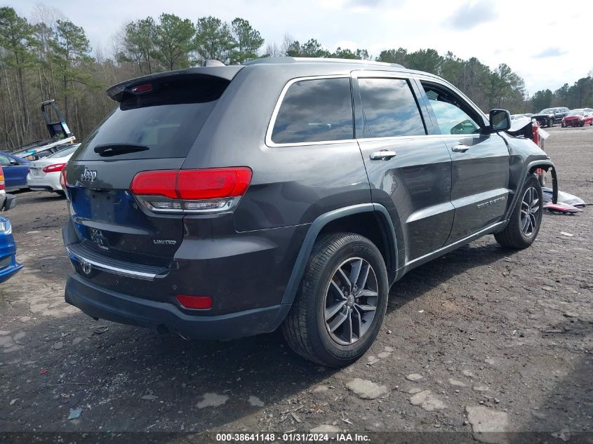2018 JEEP GRAND CHEROKEE LIMITED - 1C4RJEBG9JC404166