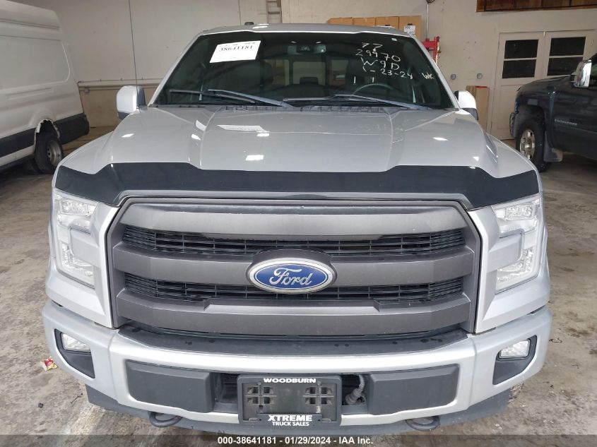 2017 FORD F-150 LARIAT - 1FTEW1EG1HFC70699