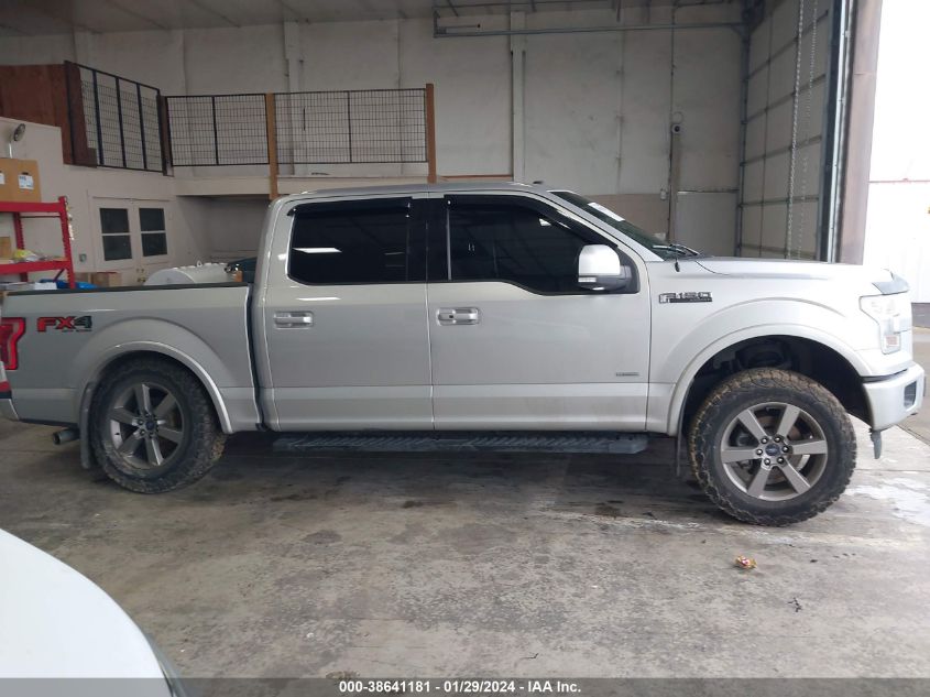 2017 FORD F-150 LARIAT - 1FTEW1EG1HFC70699