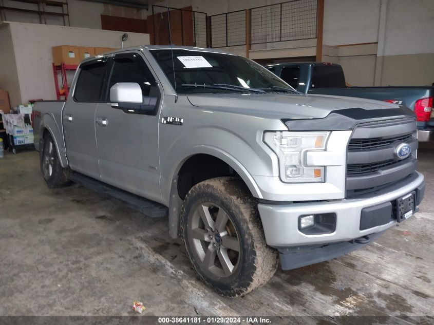 2017 FORD F-150 LARIAT - 1FTEW1EG1HFC70699