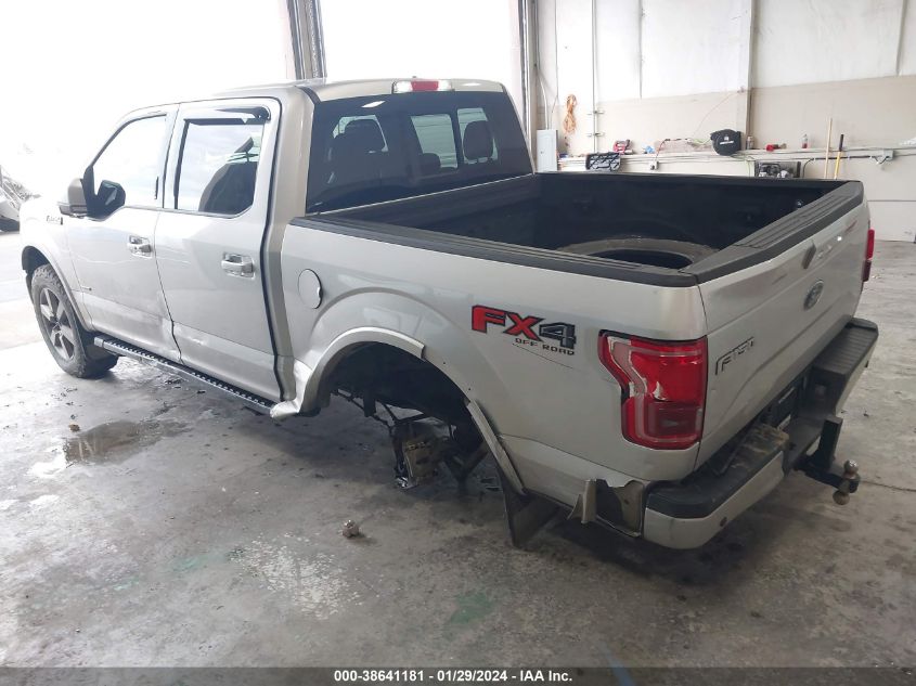 2017 FORD F-150 LARIAT - 1FTEW1EG1HFC70699
