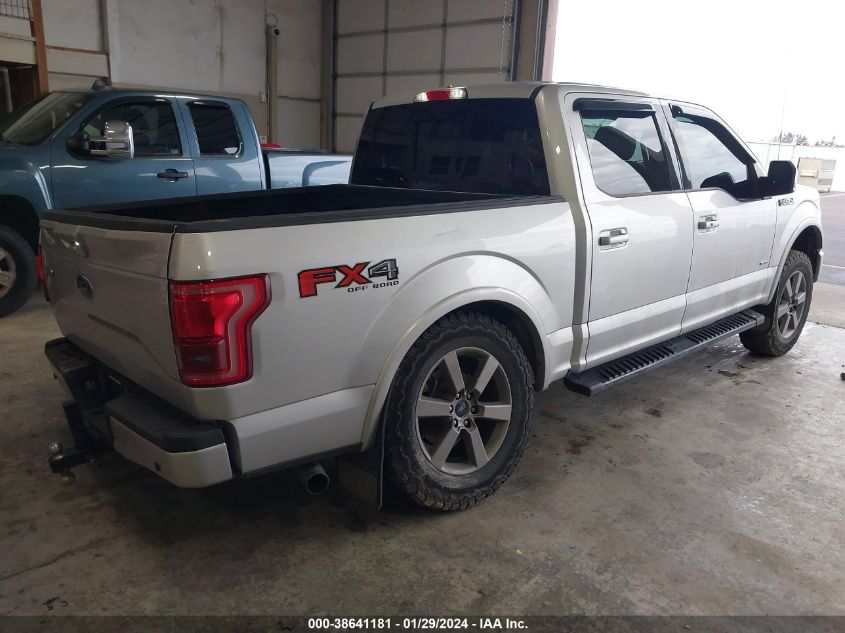 2017 FORD F-150 LARIAT - 1FTEW1EG1HFC70699