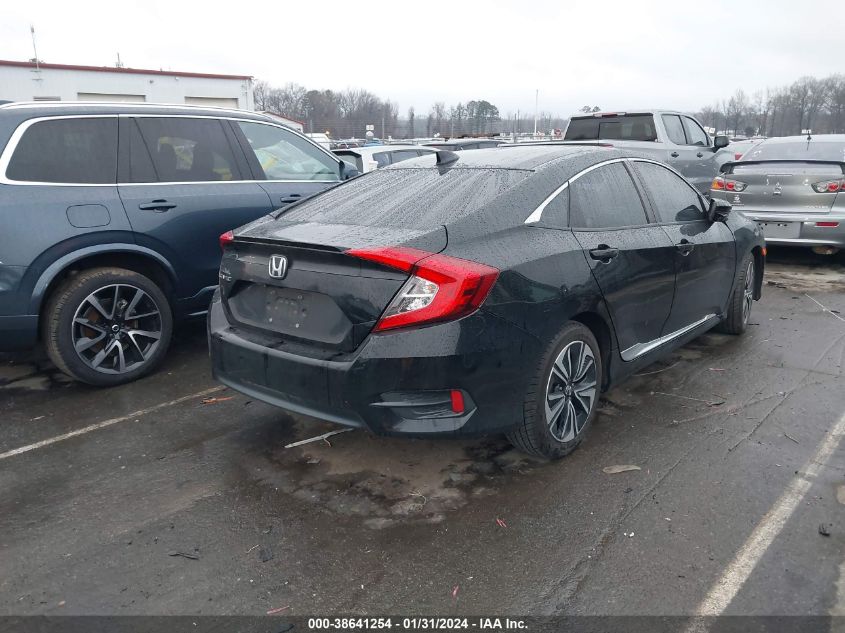 2016 HONDA CIVIC EXL - 19XFC1F76GE016460